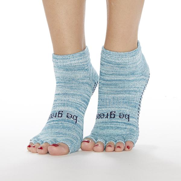 Sticky Be Half Toe Be Great Grip Socks Mist