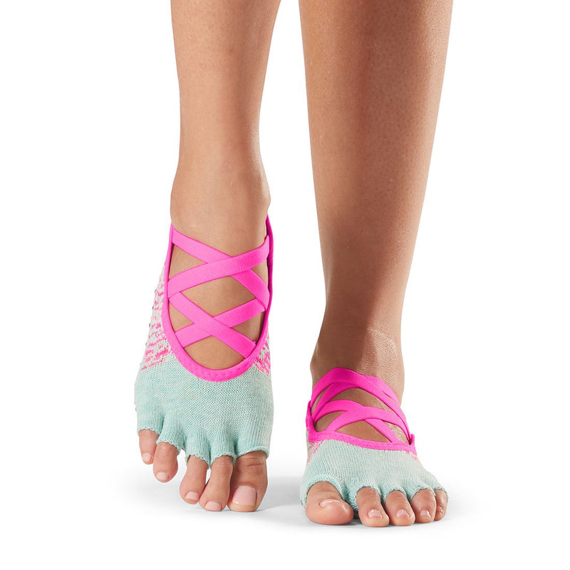 Elle Half Toe Vacay Mode Grip Socks- ToeSox - simplyWORKOUT – SIMPLYWORKOUT