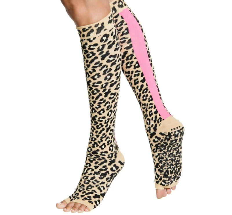 Grippy Pink Leopard  Fall prevention, Pilates reformer classes