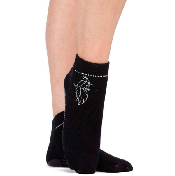 Arebesk  feather grip socks black