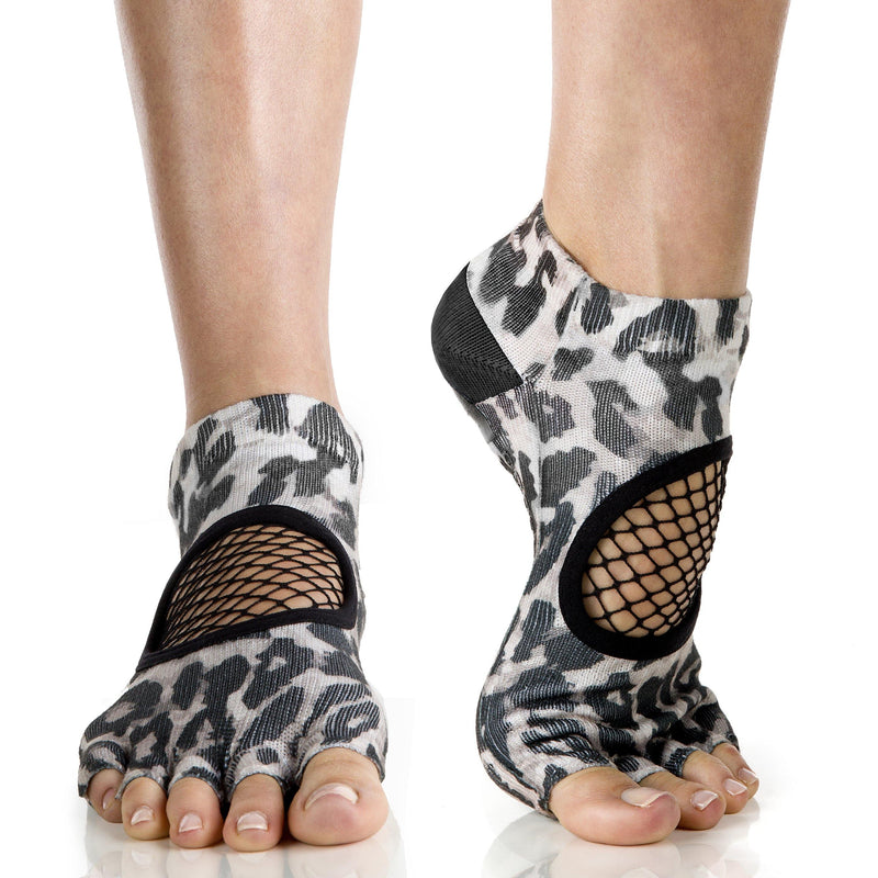 Men's Toe Yoga Socks, Foot Wraps Half Toe , Yoga Cotton Socks, Non