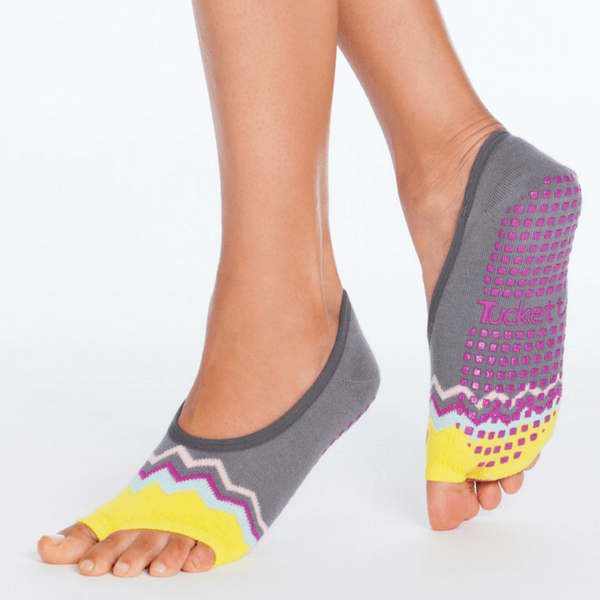 Women's Grip Socks - Black Solid Night Pilates l Yoga l Barre – Tucketts™