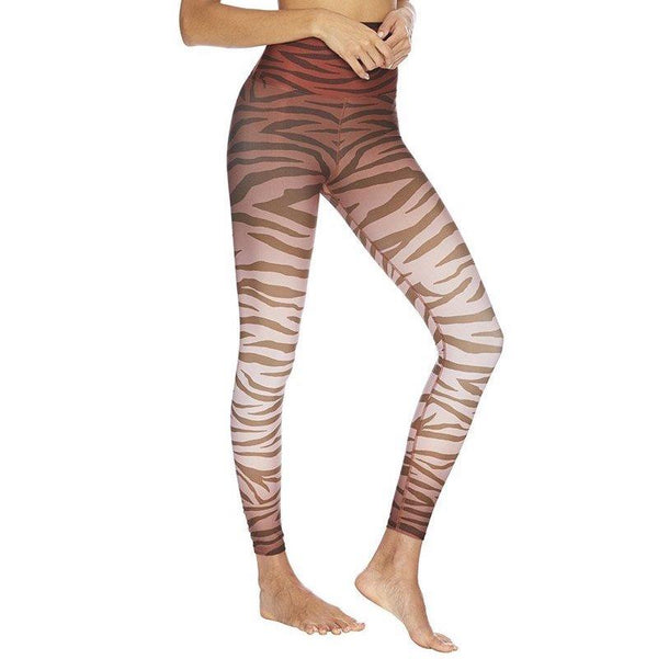 beach riot piper jungle rust leggings