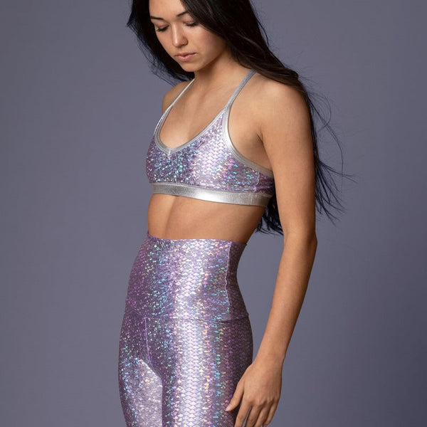 Emily Hsu Lavender Mermaid Bralette