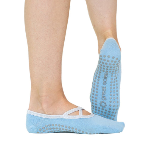 Ruffle Grip Sock by Pilates Honey - simplyWORKOUT – SIMPLYWORKOUT