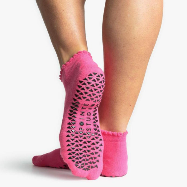 Happy Grip Socks - Pink