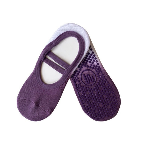 Moveactive Ballet Grip Socks - Skittle Grape Ombre