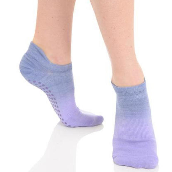 Rory Ombre Tab Back Grip Sock - Dusk - Great Soles