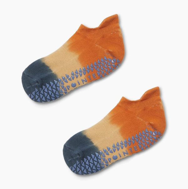 Pointe Studio Wyatt Grip Sock - Sunset