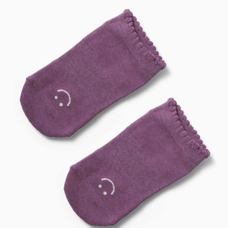 POINTE STUDIO Smiley Holiday Bundle - 3 Pairs of Grip Socks - on