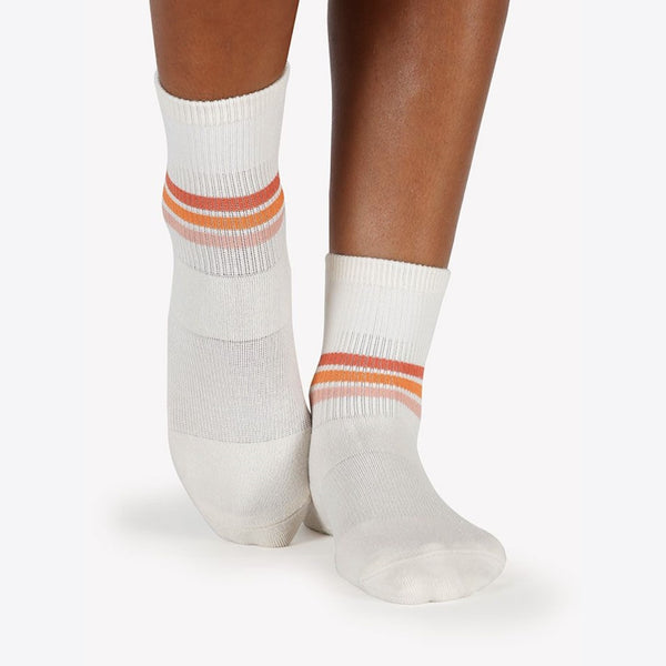 Pointe Studio Phoebe Ankle Grip Sock Bone 