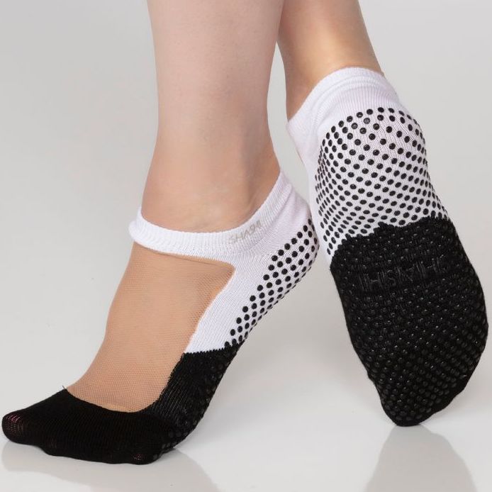 Core10 Pilates - Just in time for Spring - #Shashi Grip Socks are