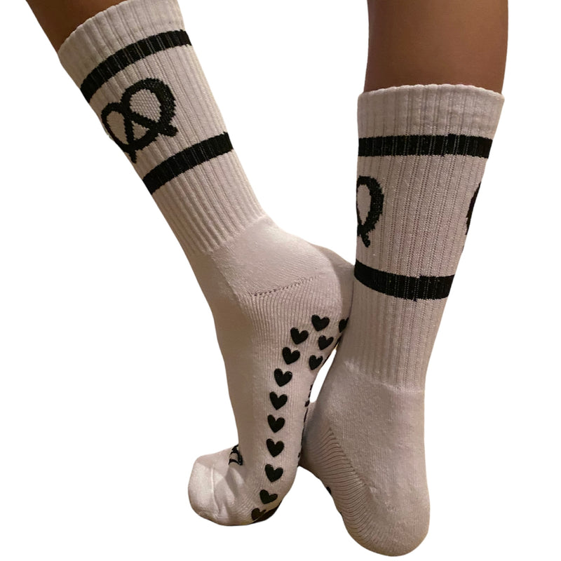 Black FUTBLR Grip Socks