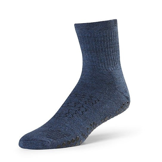 Tavi Active Men's Crew Grip Socks Navy