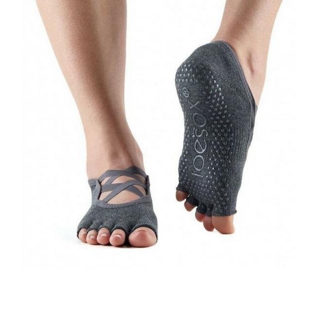 Elle Half Toe - Tec Perform Grip Socks (Barre / Pilates)