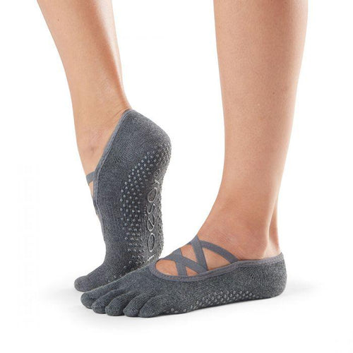 Elle Full Toe Grip Socks - Grip Socks (Barre / Pilates / Yoga) - SIMPLYWORKOUT