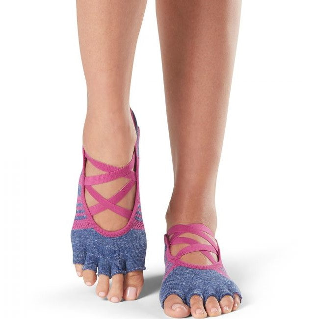Half Toe Elle Pride Grip Socks *