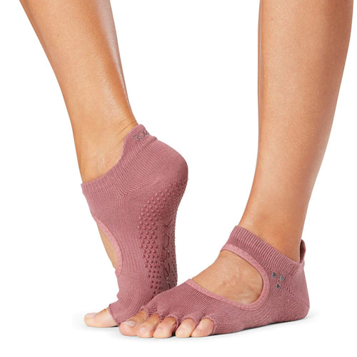 Buy TOESL#ToeSox Unisex Adult ToeSox Half Toe Ankle Yoga & Pilates Grip  Sock - Light Purple, M Online at desertcartSeychelles