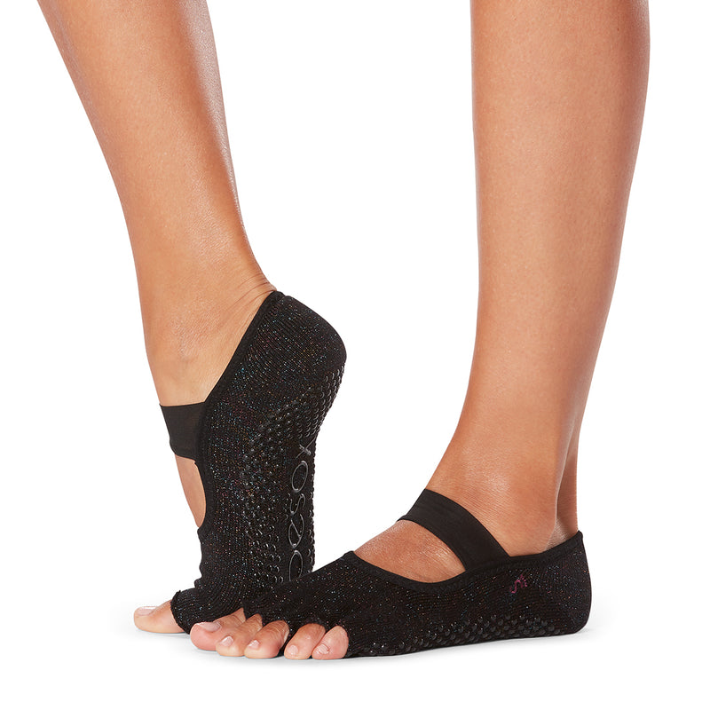 Half Toe Mia in Summer Sunset Grip Socks - ToeSox - Mad-HQ