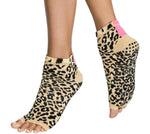 Anklet Grip Socks Leopard Pink Stripe - Tucketts - simplyWORKOUT –  SIMPLYWORKOUT