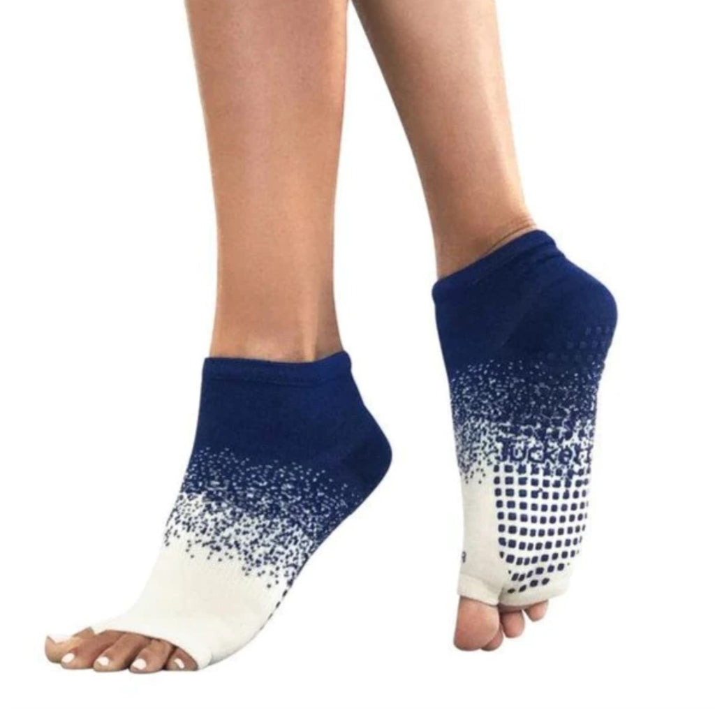Tucketts Allegro Toeless Non-Slip Grip Socks, Recycled Cotton